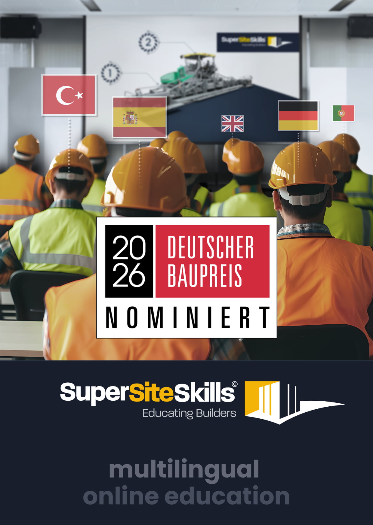 Nominierung Deutscher Baupreis SuperSiteSkills